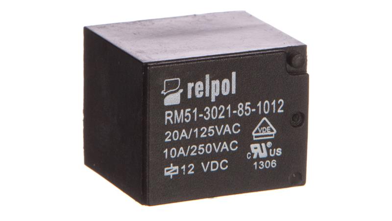 Przekaźnik miniaturowy 1Z 10A 12V DC PCB RM51-3021-85-1012 2614707-14546