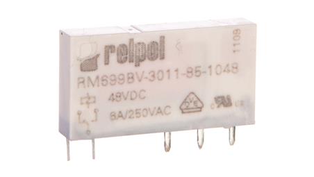 Przekaźniki miniaturowy 1P 6A 48V DC PCB RM699BV-3011-85-1048 2613697-14509