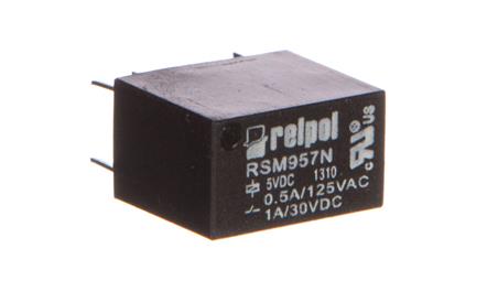 Przekaźnik subminiaturowy-sygnałowy 1P 0,5A 5V DC PCB RSM957N-0111-85-S005 2614631-14566