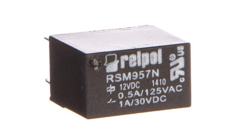 Przekaźnik subminiaturowy-sygnałowy 1P 0,5A 12V DC PCB RSM957N-0111-85-S012 2614634-14567 Przekaźnik subminiaturowy-sygnałowy 1P 0,5A 12V DC PCB RSM957N-0111-85-S012 2614634-14567