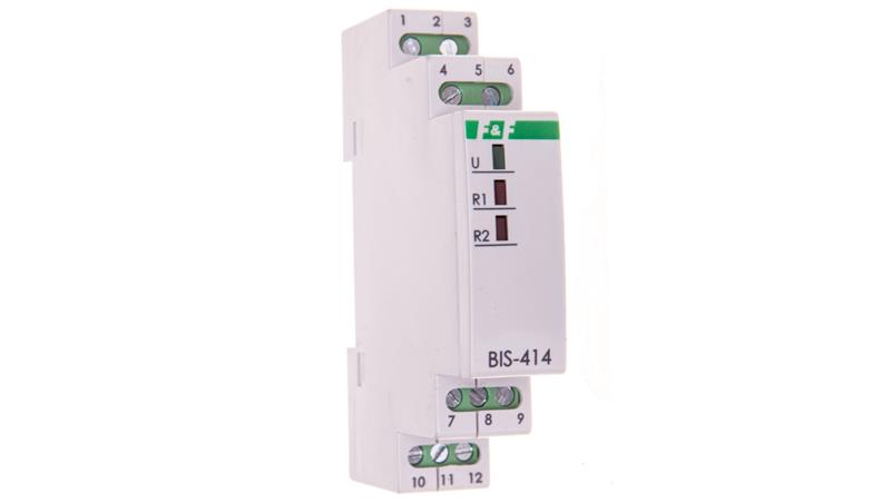 Przekaźnik bistabilny 2Z 16A 230VAC Inrush BIS-414i-25386 Przekaźnik bistabilny 2Z 16A 230VAC Inrush BIS-414i-25386