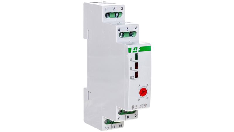 Przekaźnik bistabilny 2P 16A 100-265V AC Inrush, BIS-419-LED-25408 Przekaźnik bistabilny 2P 16A 100-265V AC Inrush, BIS-419-LED-25408