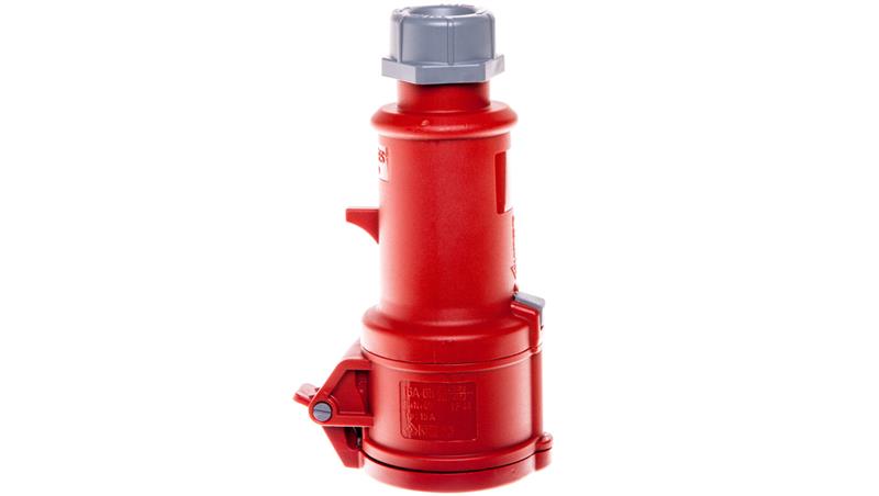 Gniazdo przenośne 5P 16A 400V 6h czerwone IP44 ProTOP MEN15A-31363