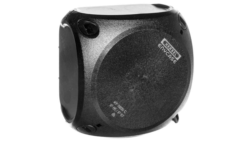 Puszka n/t odgałęźna 93x93x62mm IP66/67 czarna KF 0200 C 62000082-74899