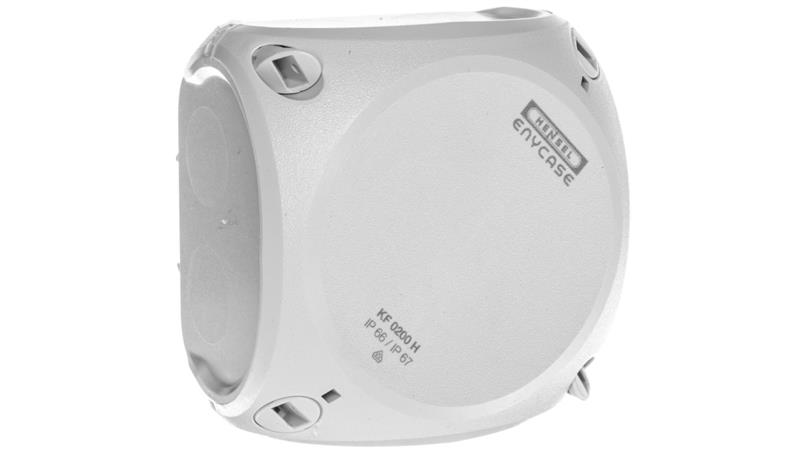Puszka odgałęźna n/t bez zacisków 93x93x62mm szara IP66/67 KF 0200 H 62000081-74900