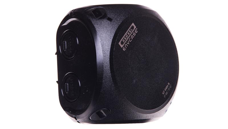 Puszka n/t 104x104x70mm 5P 4 mm2 IP66/67 czarna KF 0404 B 62000050-77460