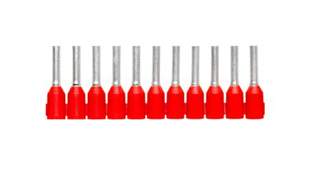Końcówka tulejkowa 1mm2 czerwona izolowana AI 1,0-8 RD-S 1212523 /1000szt./-78412