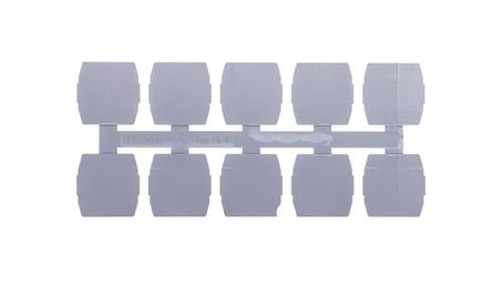 Ścianka rozdzielająca do złączek szynowych szara TS-K 1302215-68437