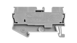 Złączka szynowa 3-przewodowa 0,08-4mm2 szara ST 2,5-TWIN 3031241-74158