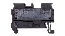 Złączka szynowa 2-przewodowa 0,08-1,5mm2 szara ST 1,5 BK 3037067-64990