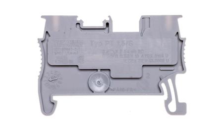 Złączka szynowa przelotowa 0,14-1,5mm2 szara PT 1,5/S 3208100-64754