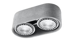 Plafon BASIC 2 beton SL.0882 SOLLUX-57810