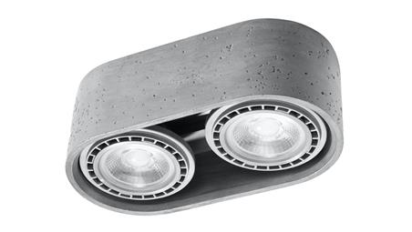Plafon BASIC 2 beton SL.0882 SOLLUX-57810