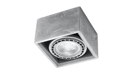 Plafon QUATRO 1 beton SL.0883 SOLLUX-57809