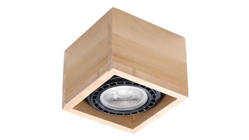 Plafon QUATRO 1 drewno SL.0915 SOLLUX-57753 Plafon QUATRO 1 drewno SL.0915 SOLLUX-57753
