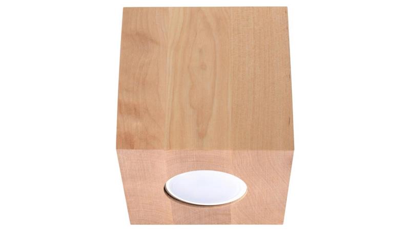 Plafon QUAD Naturalne Drewno SL.0493 SOLLUX-57677