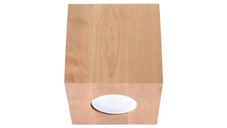 Plafon QUAD Naturalne Drewno SL.0493 SOLLUX-57677