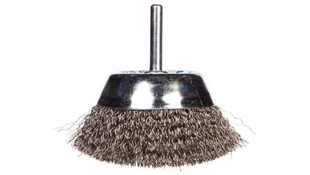 Szczotka druciana doczołowa z trzpieniem 75 mm INOX 57H600-90273