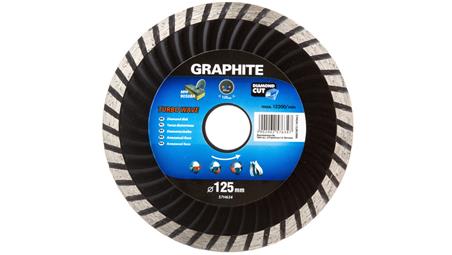 Tarcza diamentowa 125 x 22.2 mm turbo wave 57H634-90344