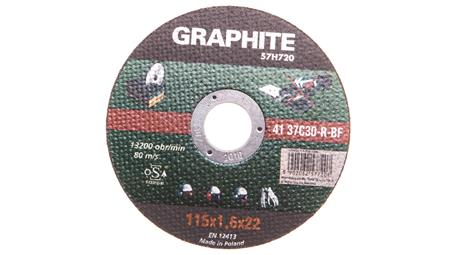 Tarcza tnąca do kamienia 115 x 1.6 x 22.2 mm 41 37C30-R-BF 57H720-90361