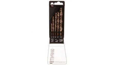 Wiertła do metalu HSS-Co, 4.0 - 10 mm 57H086 /zestaw 5szt./-90882