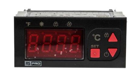 Regulator temperatury wł./wył. 1-wyjściowy-wyjściowy, Uz 24 V AC/DC, 77 x 35mm-85432