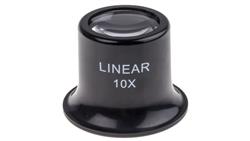 Szkło powiększające, typ: Lupa oczna biasferyczna, powiększenie: 10X, śr.: 25mm-88870