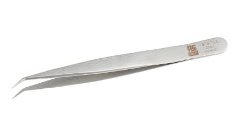 Pęseta, dł. 110, antymagnetyczna 3CB.S, materiał: Stal nierdzewna, RS PRO-89660