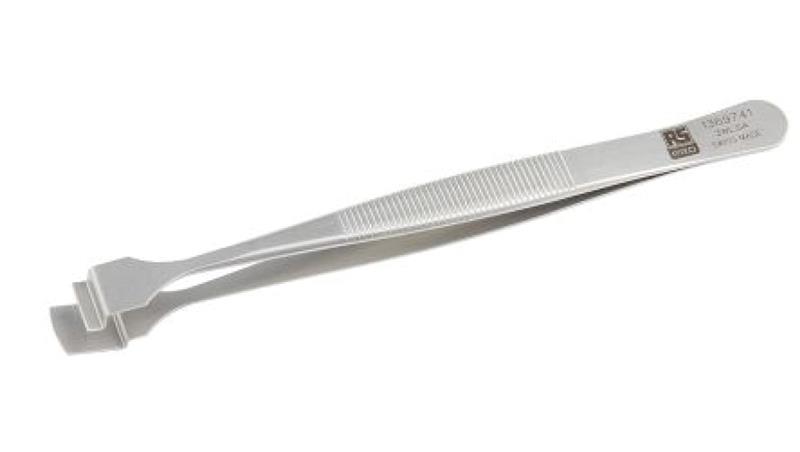 Pęseta, dł. 125, antymagnetyczna, materiał: Stal nierdzewna, RS PRO-89580 Pęseta, dł. 125, antymagnetyczna, materiał: Stal nierdzewna, RS PRO-89580