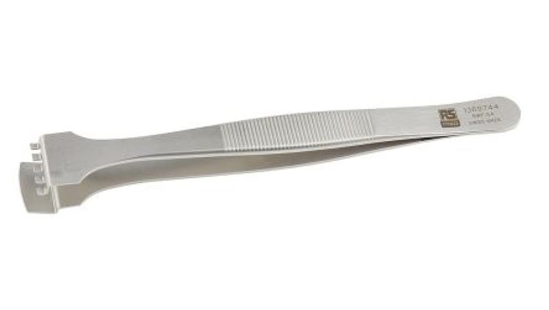 Pęseta, dł. 130, antymagnetyczna 5WF.SA, materiał: Stal nierdzewna, RS PRO-89668