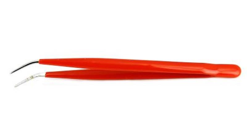 Pęseta, dł. 150, Nie, materiał: Stal węglowa, RS PRO-89472