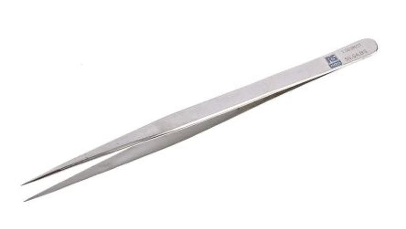Pęseta, dł. 140, antymagnetyczna SS.SA.B, materiał: Stal nierdzewna, RS PRO-89529 Pęseta, dł. 140, antymagnetyczna SS.SA.B, materiał: Stal nierdzewna, RS PRO-89529