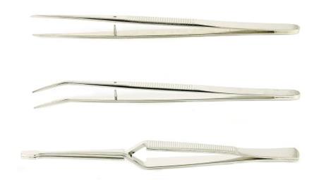 Zestaw pęset, materiał: Stal węglowa, RS PRO-89589