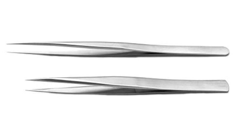 Zestaw pęset, materiał: Stal nierdzewna, RS PRO-89559 Zestaw pęset, materiał: Stal nierdzewna, RS PRO-89559