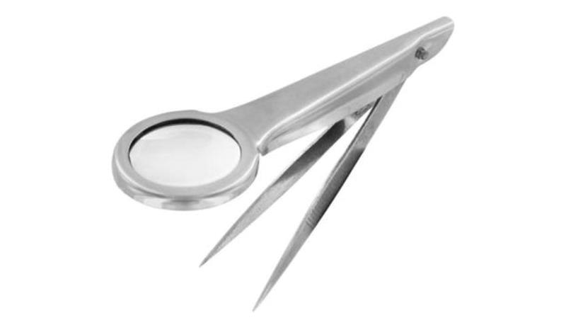 Szkło powiększające, typ: Pęseta z lupą, powiększenie: 1.75X, śr.: 35mm-88859