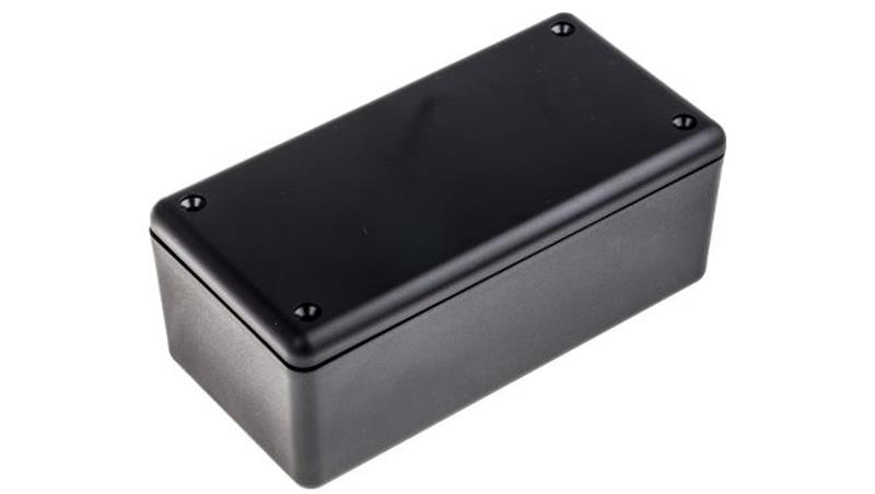 Obudowa Czarny, 130 x 65 x 50.1mm, RS PRO-88653