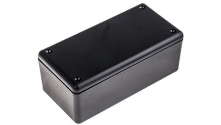 Obudowa Czarny, 130 x 65 x 50.1mm, RS PRO-88653