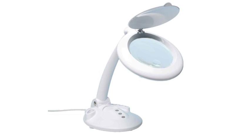 Lupa stołowa, 3, 12dioptrii, 125mm, 600mm, Lampa stołowa, LED, 11W-88939 Lupa stołowa, 3, 12dioptrii, 125mm, 600mm, Lampa stołowa, LED, 11W-88939