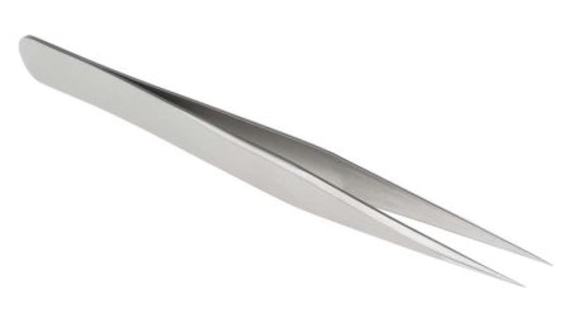 Pęseta, dł. 110, antymagnetyczna, materiał: Stal nierdzewna, RS PRO-89650