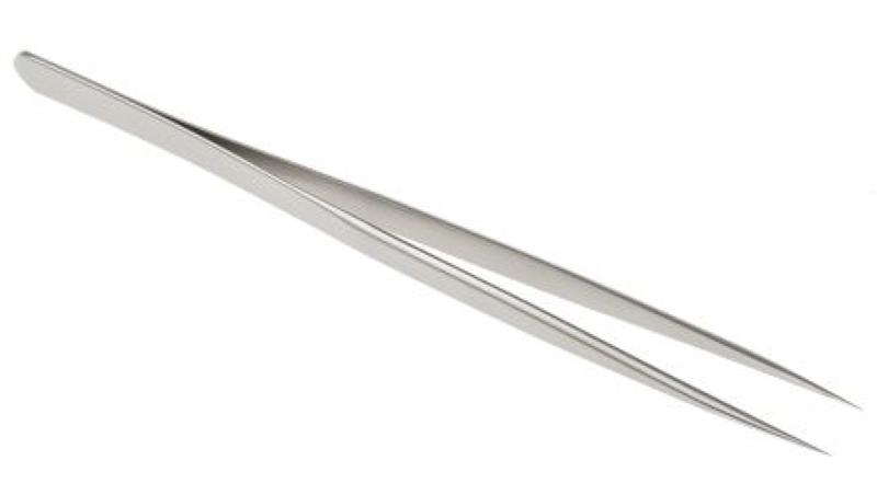 Pęseta, dł. 140, antymagnetyczna, materiał: Stal nierdzewna, RS PRO-89658