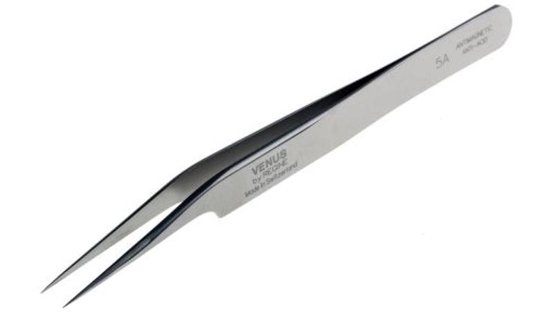 Pęseta, dł. 115, antymagnetyczna, materiał: Stal nierdzewna, RS PRO-89653