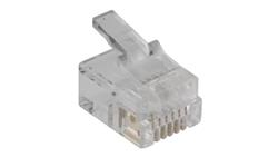 Wtyk RJ11, Męski, 6P6C-żyłowe, RS PRO 100szt.-85766