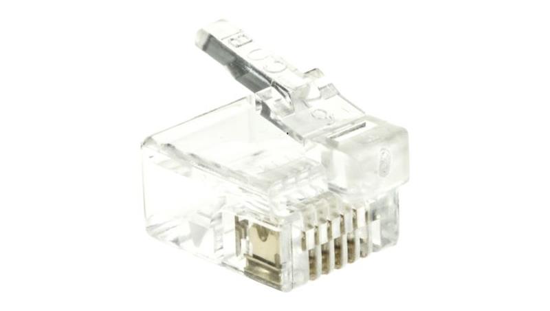 Złącze MMJ, Męski, 6P6C-żyłowe, Cat4, RS PRO-85762
