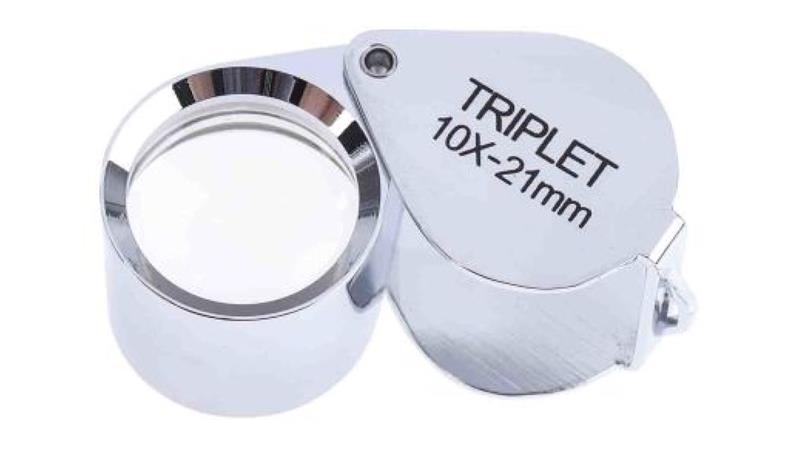 Szkło powiększające, typ: Ręczna lupa, powiększenie: 10, śr.: 21mm-88896 Szkło powiększające, typ: Ręczna lupa, powiększenie: 10, śr.: 21mm-88896