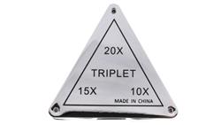 Szkło powiększające, typ: Lupa z trzema soczewkami, powiększenie: 10X, śr.: 18mm-88913