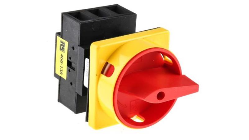 Przełącznik izolacyjny bez bezpiecznika 3-biegunowy 63 A 22 kW 3-fazowy IP65-84611