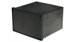Obudowa urządzeń elektronicznych, Noryl, Czarny, 96 x 138 x 144mm, RS PRO-88674