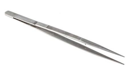 Pęseta, dł. 150, materiał: Stal nierdzewna, RS PRO-89689