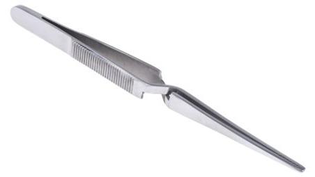 Pęseta, dł. 150, materiał: Stal nierdzewna, RS PRO-89681