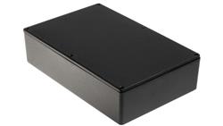 Obudowa ekranowana Czarny, 222.1 x 145.9 x 55.9mm, RS PRO-88698